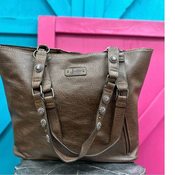 Trenditions Women's Justin Aztec Jacquard Conceal Carry Tote - Picture 3 of 8